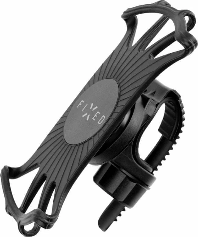 Mbajtëse telefoni për biçikletë Fixed Bikee 2, 4.0–6.5\", rrotullim 360°, e zezë