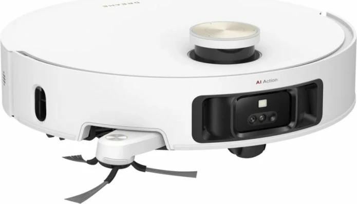 Robot fshesë me korrent Dreame L50 Pro Ultra 19,500Pa, 6400mAh, me stacion vetëzbrazës PowerDock, e bardhë