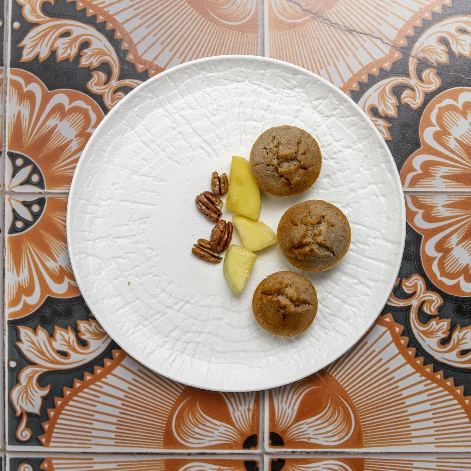 Pjatë e sheshtë Fine Dine Nordic ø230 mm porcelan, e bardhë, set 3 copë