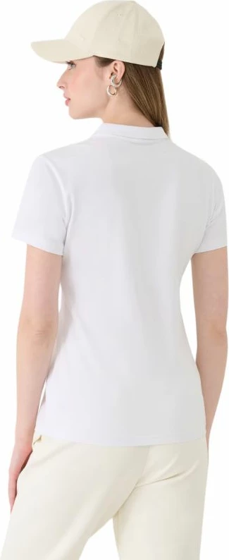 Maicë polo për femra 4F, e bardhë