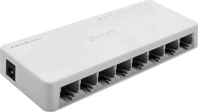 Switch Qoltec 52248, 8 porta RJ45, 1000Mbps