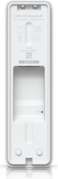 Video zile dere Ubiquiti UniFi Protect Doorbell Lite UVC-DOORBELL-LITE-W, 5MP, PoE, IR, e bardhë