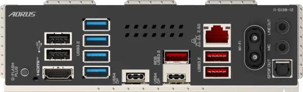 Pllakë amë GIGABYTE X870E AORUS PRO, AM5, ATX, DDR5 deri 256GB, USB4, WiFi 7, 2.5GbE, e zezë