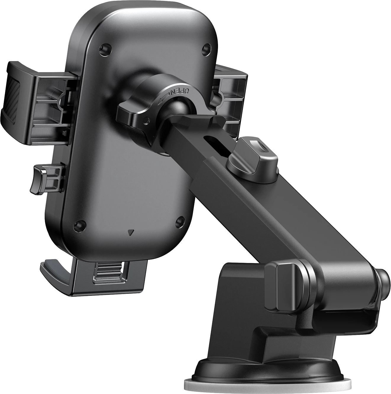 Mbajtës telefoni për veturë Joyroom JR-OK6, për panel ose xham, i zi