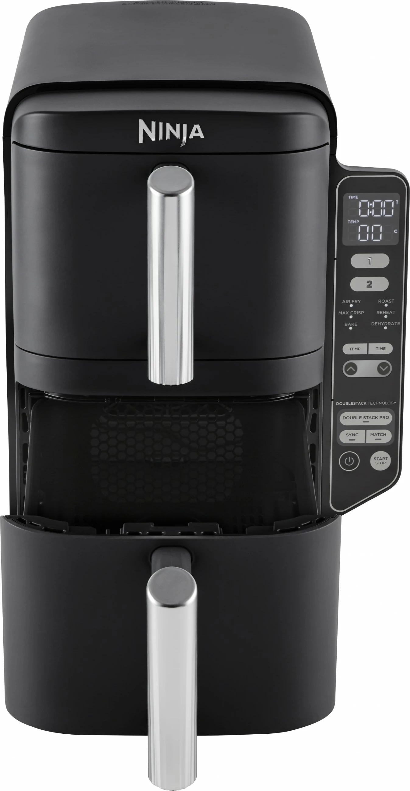 Fritezë me pak yndyrë Ninja SL300EU, 7.6 L, e zezë