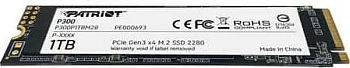 SSD Patriot P300 1TB M.2 NVMe PCIe 3.0