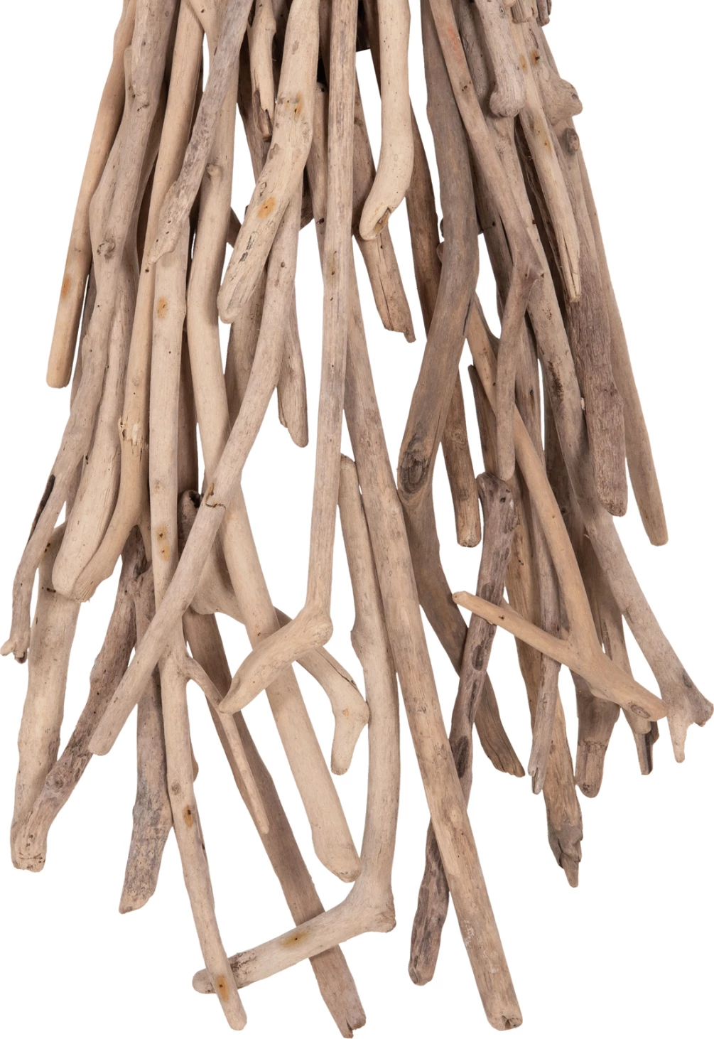 Llambë muri VEKNA, dru driftwood natyral, 43x15x100cm