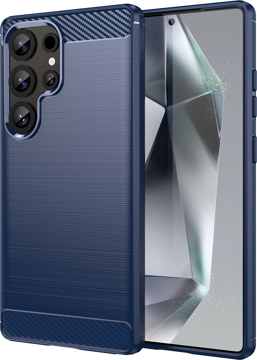 Mbështjellës Hurtel për Samsung Galaxy S25 Ultra, TPU, Kaltër