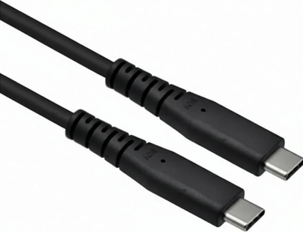 Kabllo USB4 ROLINE Gen3x2, USB-C në USB-C, 0.5 m, 80Gbps, 240W, 8K, e zezë