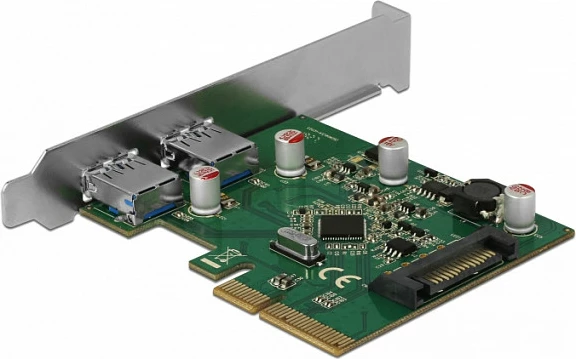 Kartelë zgjerimi PCIe DeLOCK 90298, 2x USB-A 10 Gbit/s, PCIe 3.0