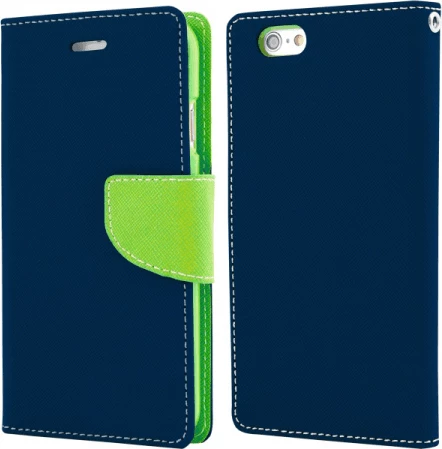 Mbështjellës HAVANA Fancy Diary MPN 13443 për iPhone 13 6.1\", blu-jeshil