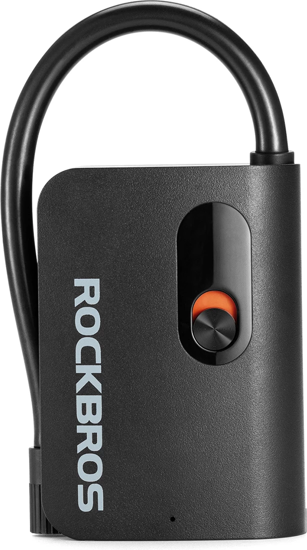 Pompë elektrike pa kabllo Rockbros L1 Mini 70 PSI USB-C zorrë 200 mm Schrader/Presta e zezë