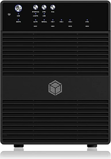 Kuti e jashtme HDD ICY BOX IB-3640SU3, 4x 3.5", USB 3.2 Gen 1, eSATA, e zezë