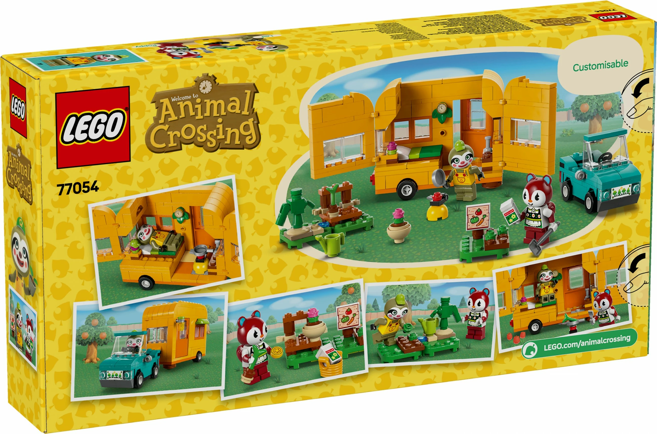Set ndërtimi LEGO Animal Crossing 77054, 263 pjesë, shumëngjyrësh