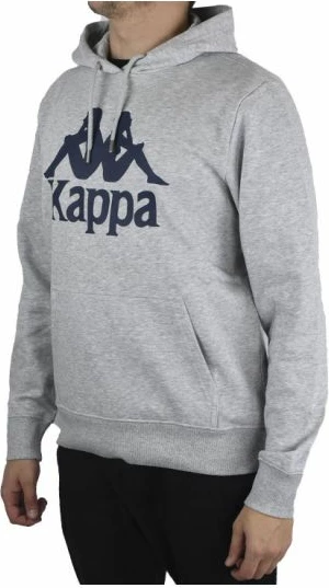 Duks me kapuç Kappa për meshkuj, gri [Madhësia: L]