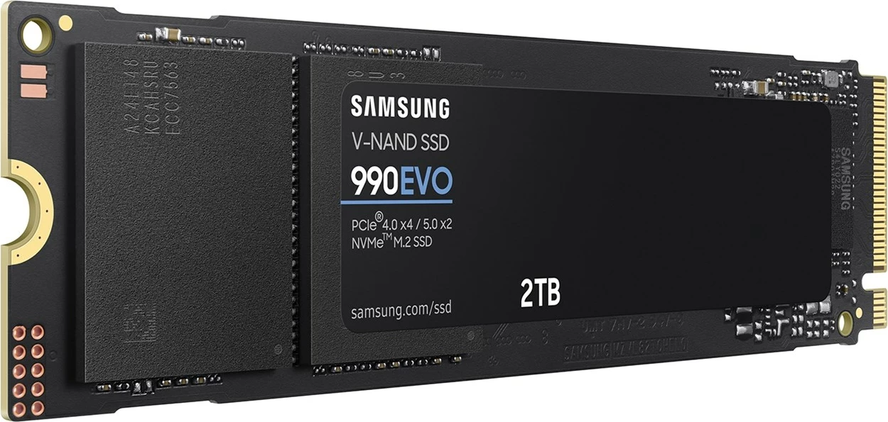 SSD Samsung 990 EVO, 2TB, M.2, PCI Express 4.0, V-NAND TLC