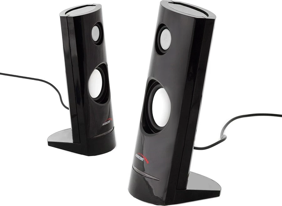 Bokse AUDIOCORE AC860, 2.0 kanale, 4 W, të zeza