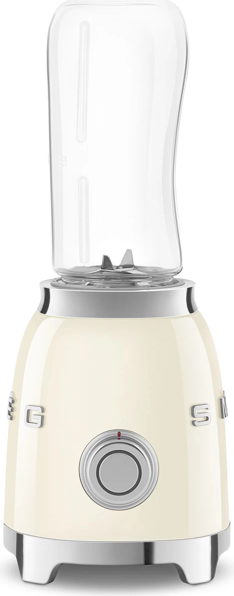 Blender personal Smeg 50'Style PBF01CREU 300W, 2 shpejtësi, 2x shishe 600ml, krem