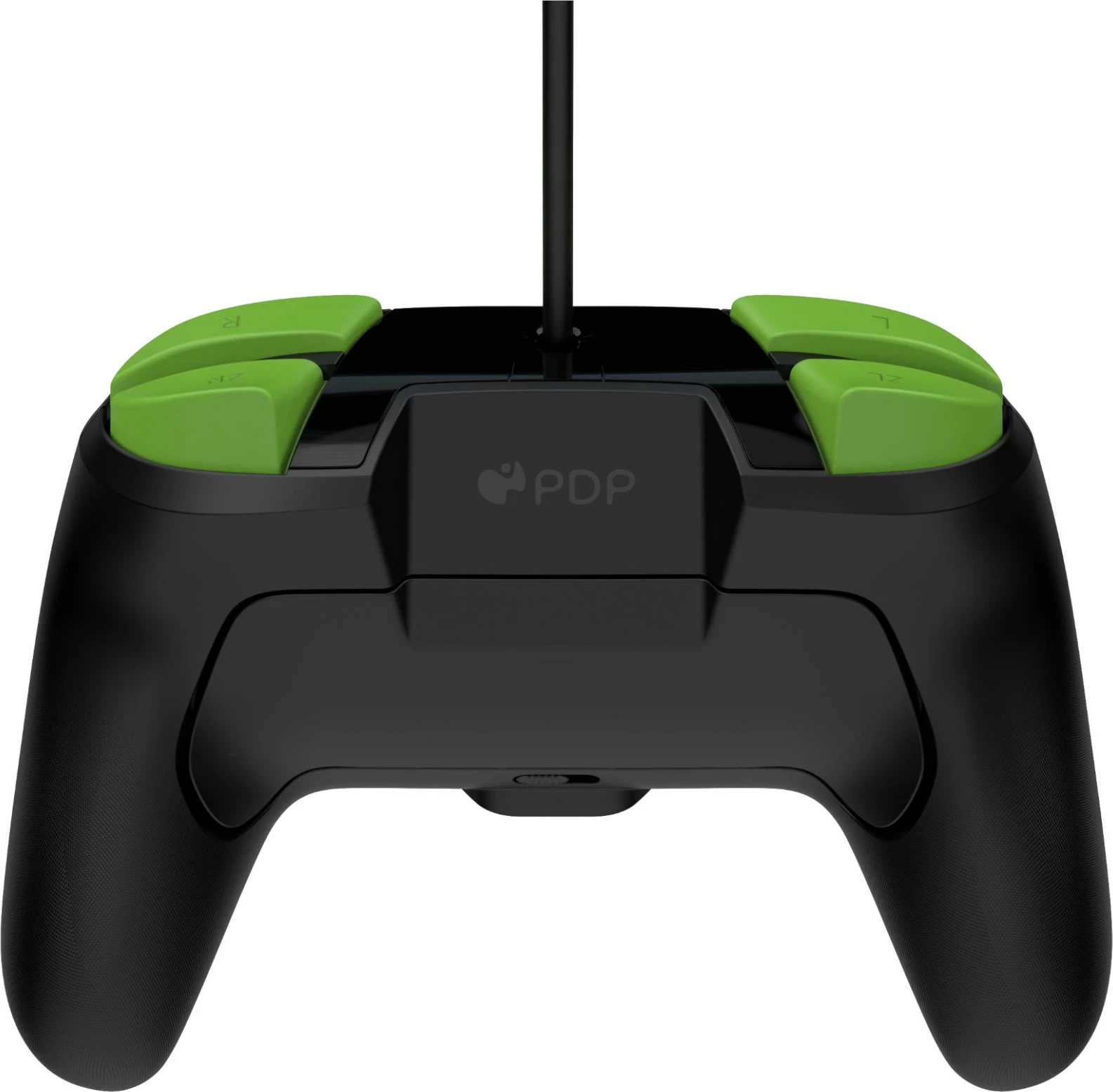Kontroller me kabllo PDP REMATCH Bowser Glow in the Dark për Nintendo Switch, e zezë/jeshile