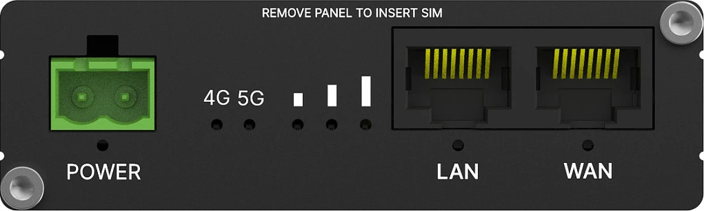 Router industrial Teltonika RUT276, 5G/4G, 2x Fast Ethernet, Wi‑Fi, DIN-rail/Wall, i zi