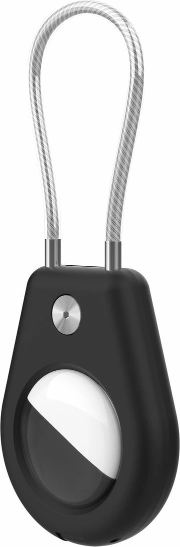 Mbështjellës Hurtel për Apple AirTag, WAT-43-0Y1S, set 2 copë, i zi + i bardhë