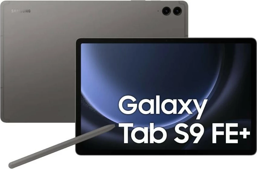 Tablet Samsung Galaxy Tab S9 FE+ SM-X616BZAAEUE, 12.4", 5G, 8/128 GB, Gri, me S Pen