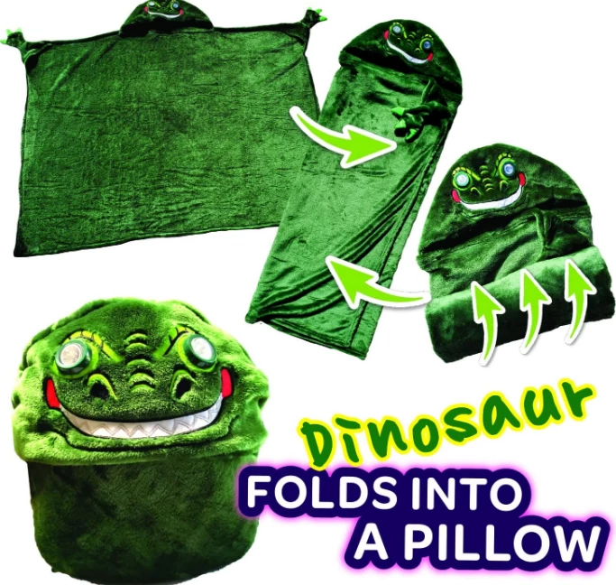 Batanije magjike me kapuç dhe me sy me drita LED – dizajn krokodili BDK1