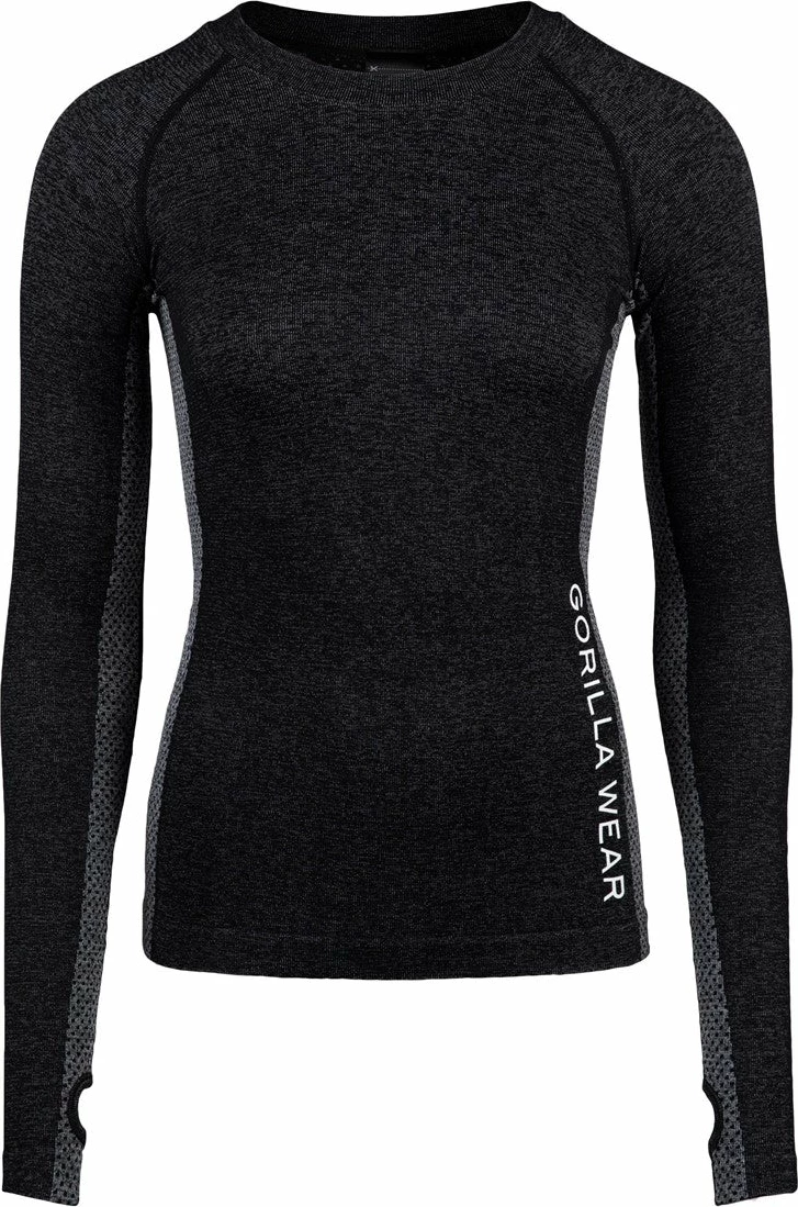 Selah Seamless Long Sleeve - Black [Madhësia: L/XL]