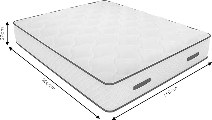 Dyshek relaksues Chic Strom dy anësor, 27cm, 150x200cm