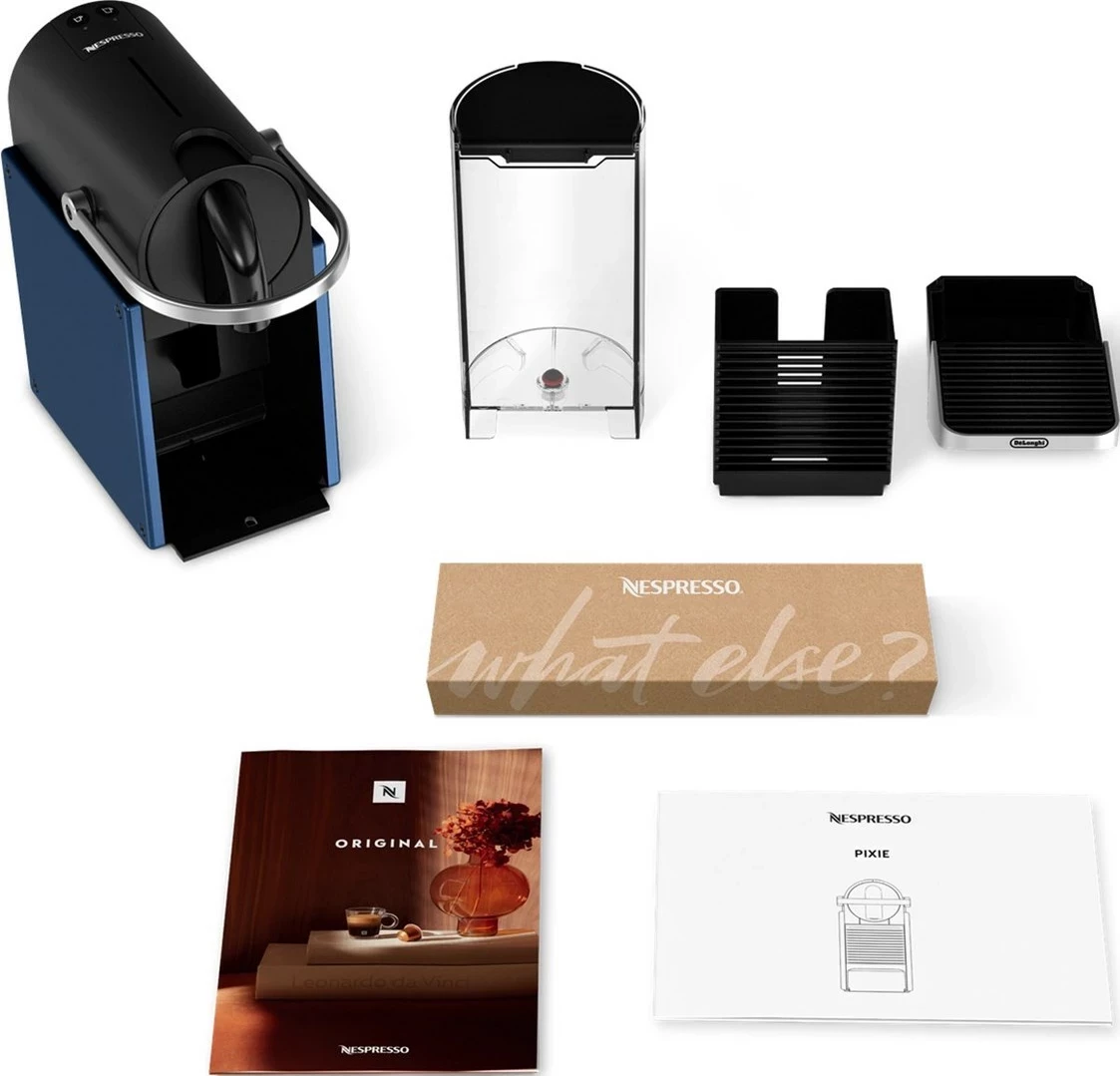 Ekspres DeLonghi Nespresso Pixie EN127.BL, i zi