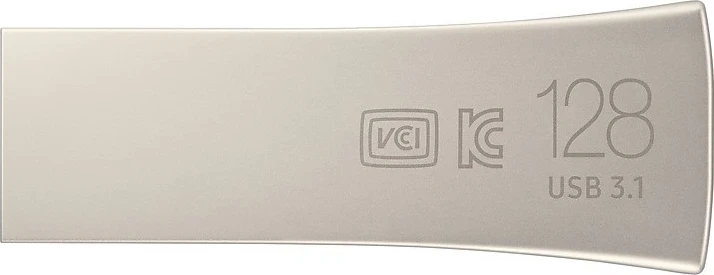 USB Samsung BAR Plus 128GB, USB 3.1, ngjyrë champagne