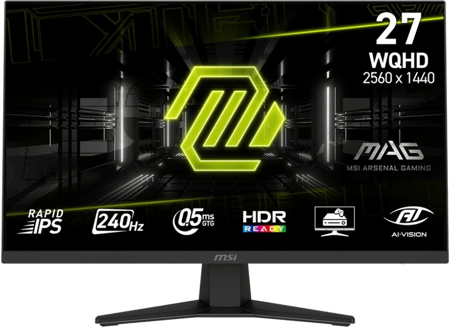 Monitor MSI MAG 274QFDE X24, 27 inç, Rapid IPS, 240Hz, WQHD, i zi