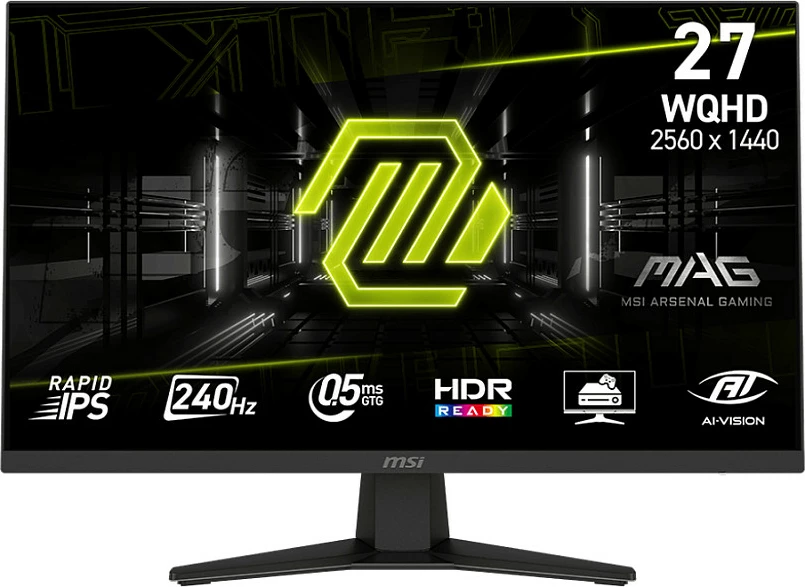 Monitor MSI MAG 274QFDE X24, 27 inç, Rapid IPS, 240Hz, WQHD, i zi