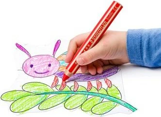 Set lapsa ngjyruese STAEDTLER Noris buddy 140, 12 copë, me mprehëse, multingjyrëshe