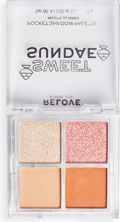 Revolution Relove - Pocket Size Eyeshadow Palette - Sweet Sundae