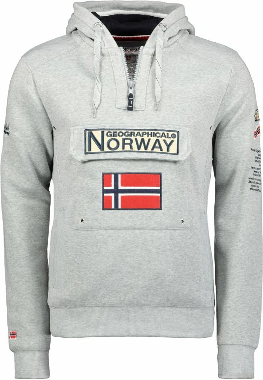 Duks për meshkuj Geographical Norway, gri