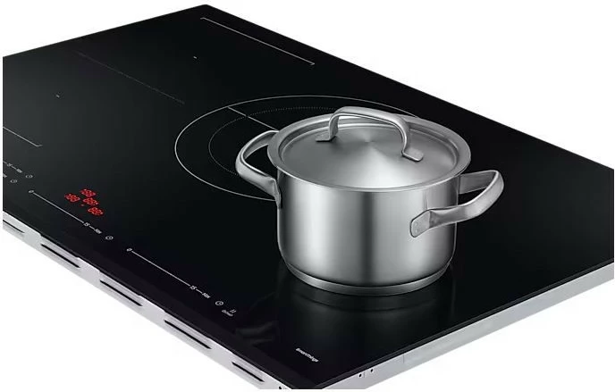 Pllakë gatimi me induksion Samsung NZ84C5047GK/U2, 80 cm, 4 zona, Wi-Fi, E zezë