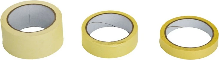 Shirit maskues (krep trak) PROLINE 41131, 19 mm x 35 m, i verdhë