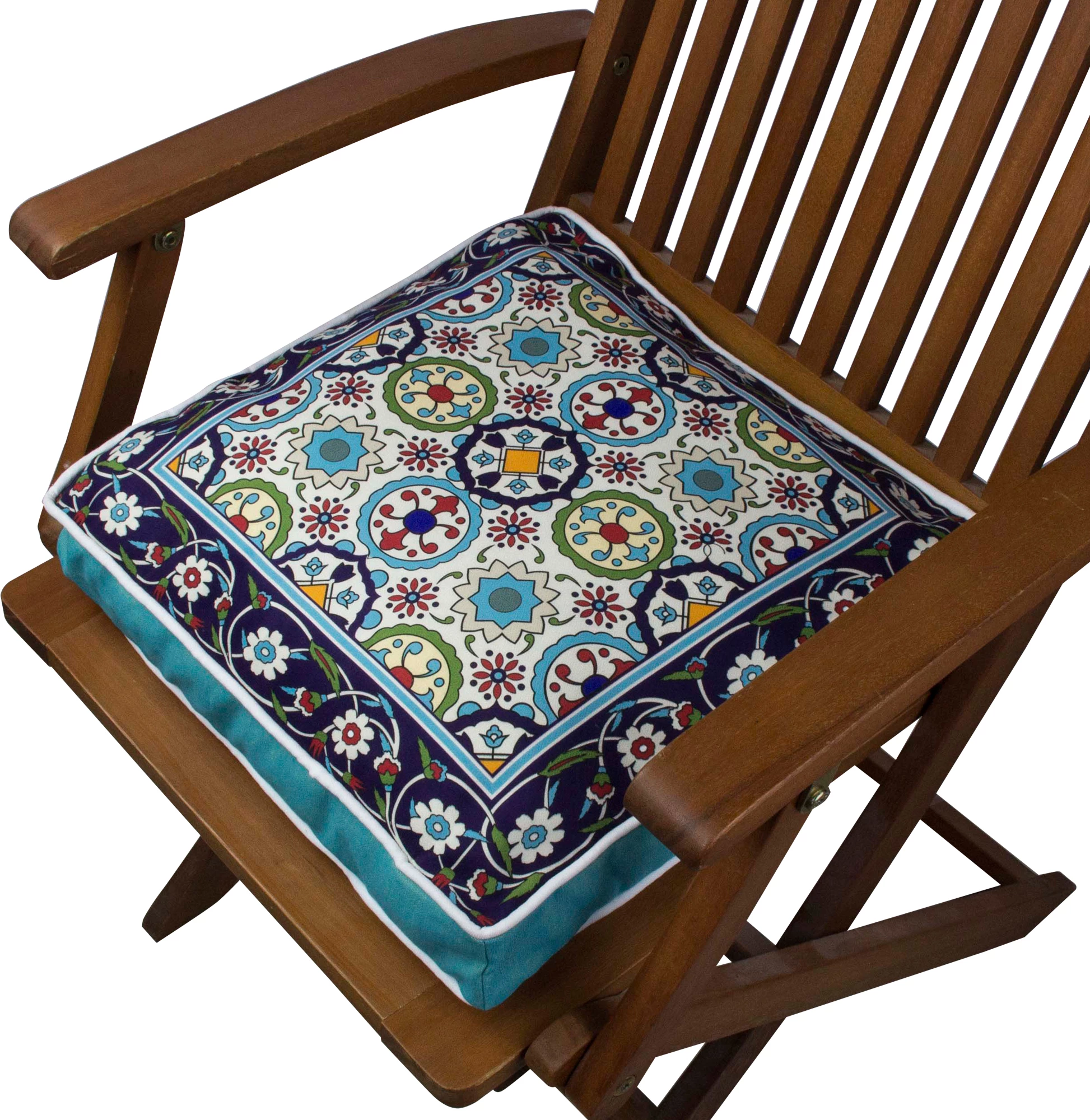 Jastëk dekorativ Aberto Design, shumëngjyrësh, YM1297, 42x42cm
