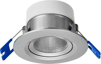 Spot LED i futur Opple Chiara-E 6W, 2700K (827), 36°, alumin/bardhë