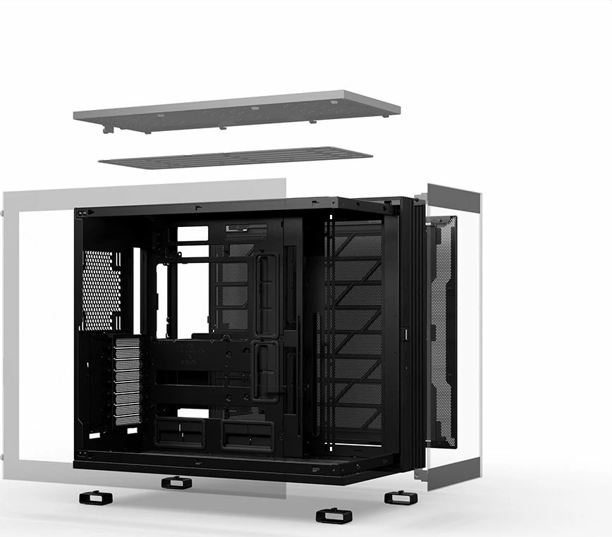 Kasë be quiet! Light Base 900 DX ARGB BGW69 Midi Tower ATX/e-ATX, e zezë