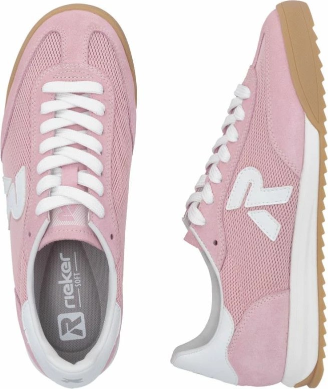 Atlete femra Rieker W4000-31, rozë
