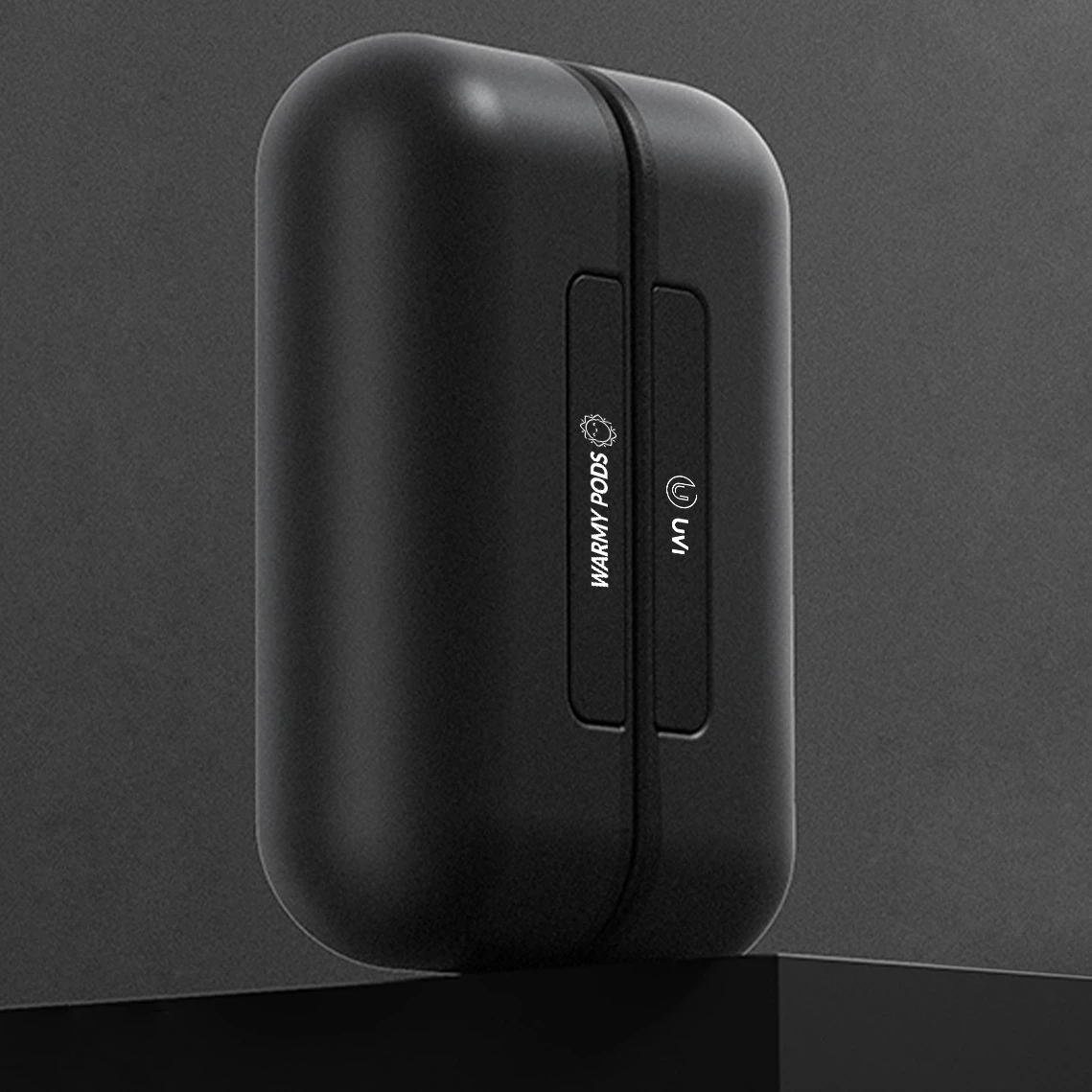 Ngrohëse duarsh 2n1/power bank UVI Warmy Pods 10,000 mAh, e zezë, set 2 copë