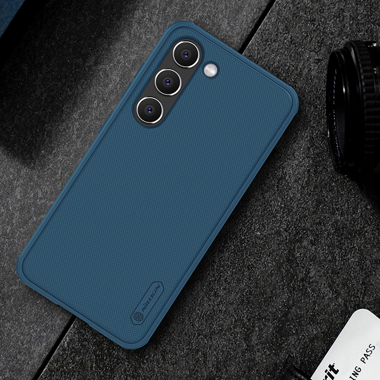 Mbështjellës Nillkin Super Frosted Shield Pro për Samsung Galaxy S23+, i kuq