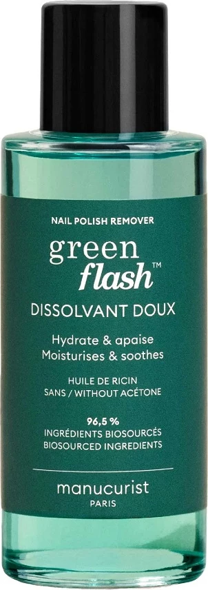 Largues llak për thonj Manucurist Green Flash Nail Polish Remover për femra 100ml