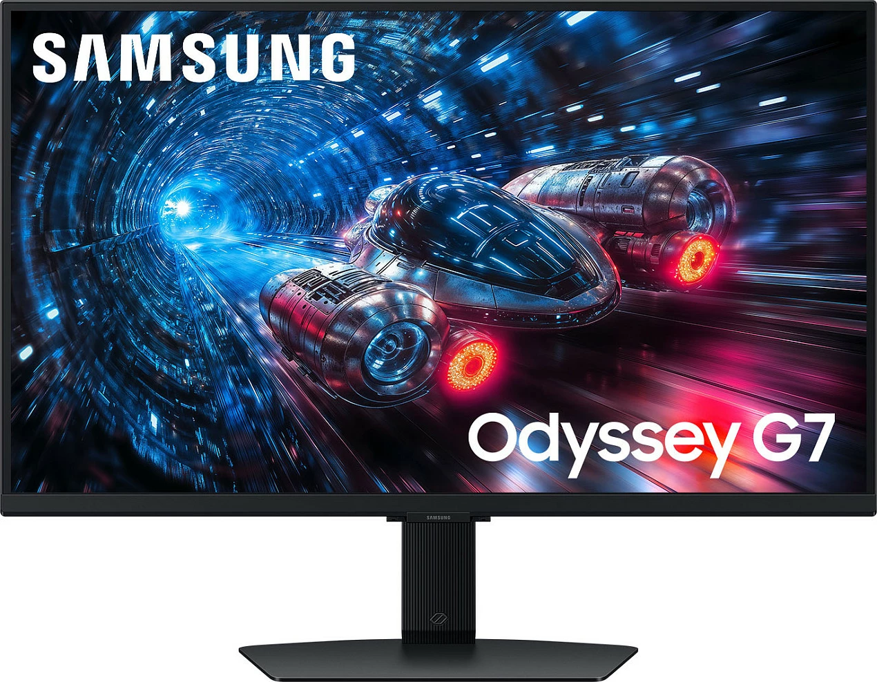 Monitor Samsung Odyssey G7 G70F S27FG702EU, 27", 4K UHD, FreeSync Premium, e zezë