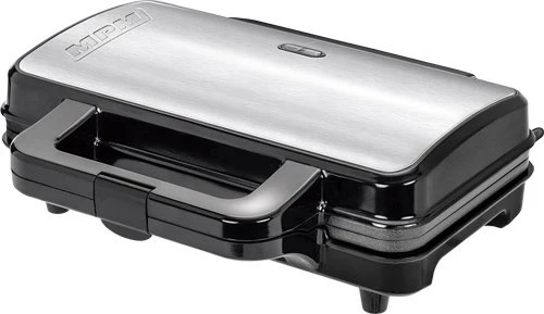 Toster për waffle MPM, MGO-20M, 1000W, i zi/hiri