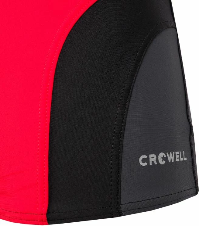 Bikine për meshkuj Crowell, të zeza me të kuqe dhe gri [Madhësia: XXXXL]