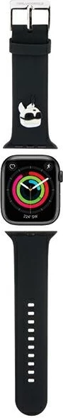 Rrip Apple Watch Karl Lagerfeld 3D Rubber Karl Head, silikon, i zi, 38/40/41mm