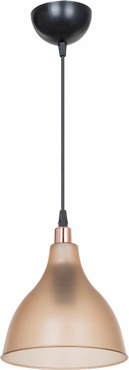 Dritë tavani Orazio, ngjyrë qelibar e zezë, D18.5x22cm